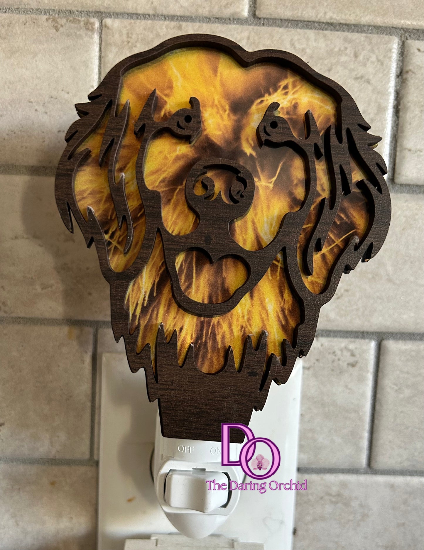 Golden Retriever Night Light, dog breed night light