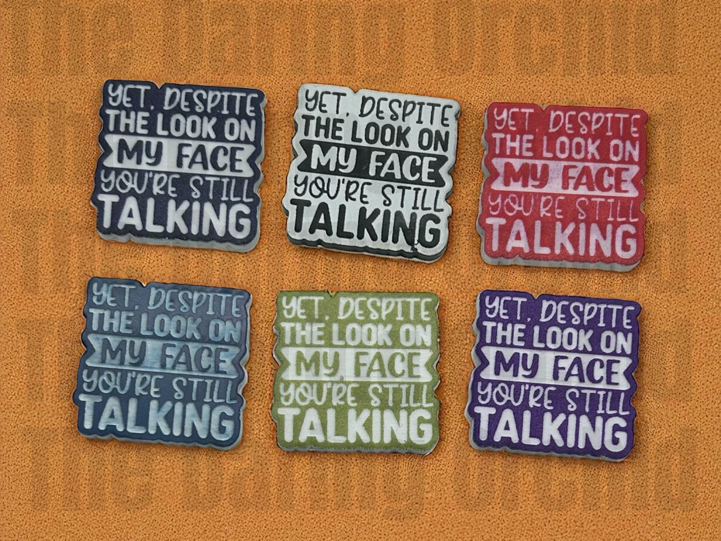 Sarcastic push pins, sassy push pins, fun office push pins
