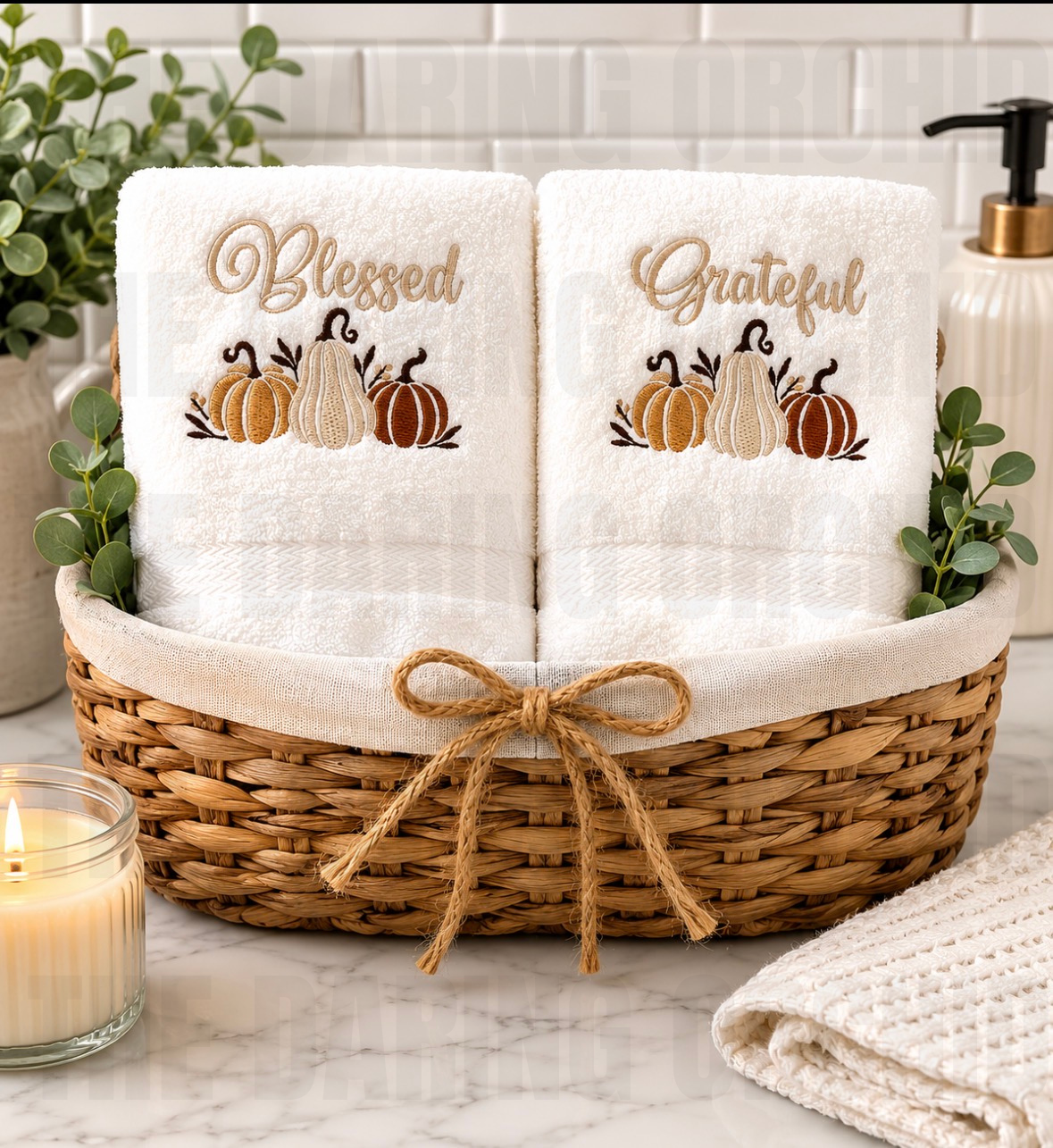 Embroidered Towels