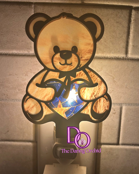 Teddy Bear night light, Baby's room night light