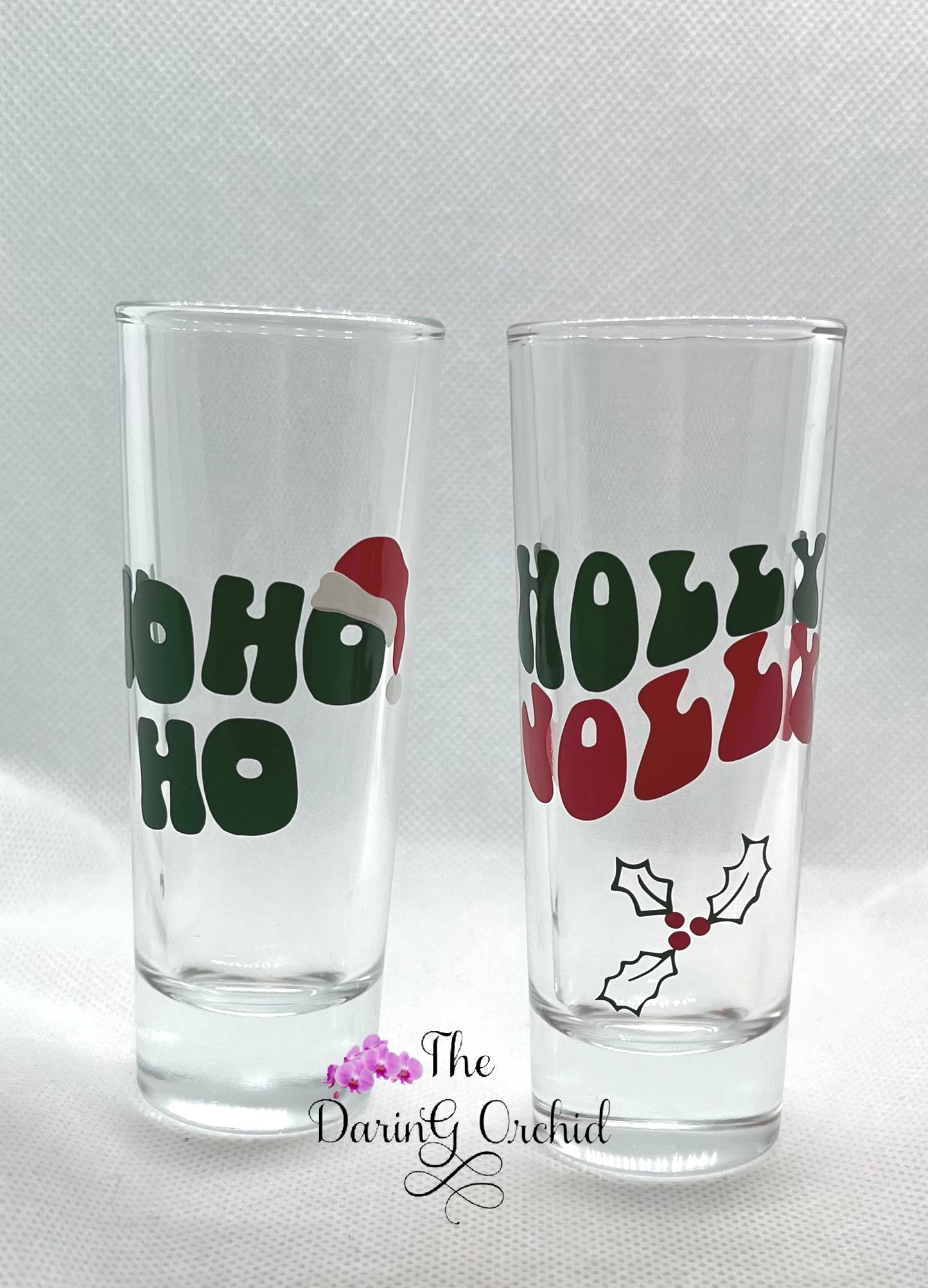 Christmas shot glass set, stocking stuffer