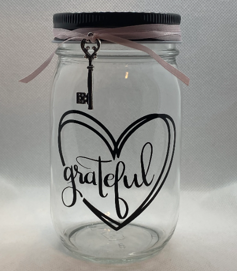 Gratitude Jar - Be grateful, manifest it