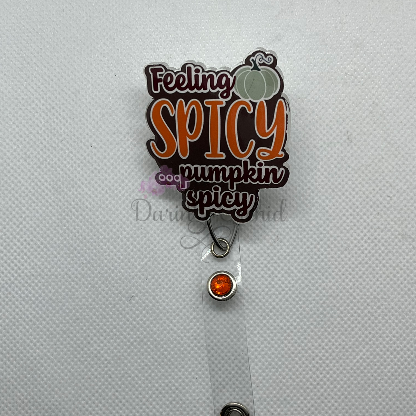 Feeling spicypumpkin spicy badge reel